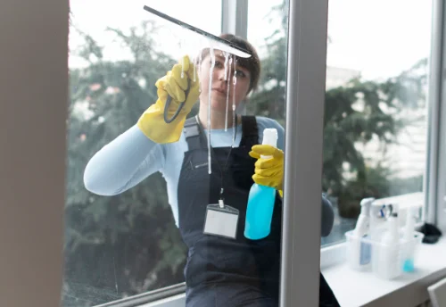 Nettoyage de vitres intérieures et extérieures à Vismes